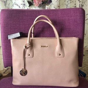 Pink Furla Top Handle Bag - New with Tags